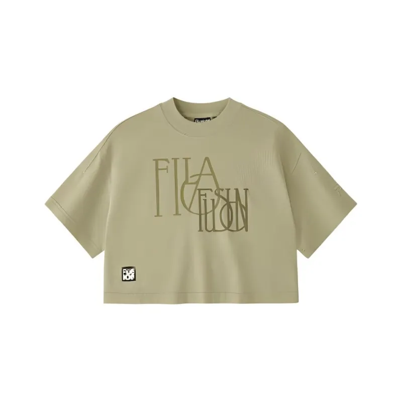FILA FUSION T Shirt Women's Parrot Green-0