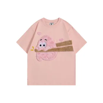 YUZHAOLIN Loose Fit Versatile Half Sleeve Top Unisex