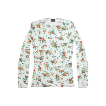 Balenciaga T-Shirt Women's White Regular Fit