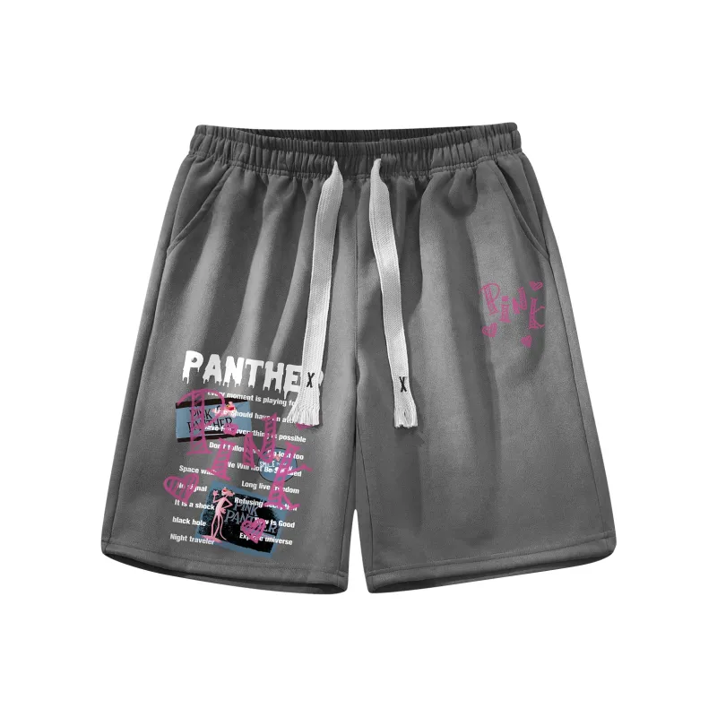 PINK PANTHER Casual Shorts Unisex-12