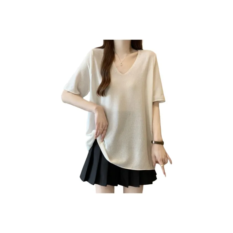 Flowers In Water Regular T Shirt Women's-5
