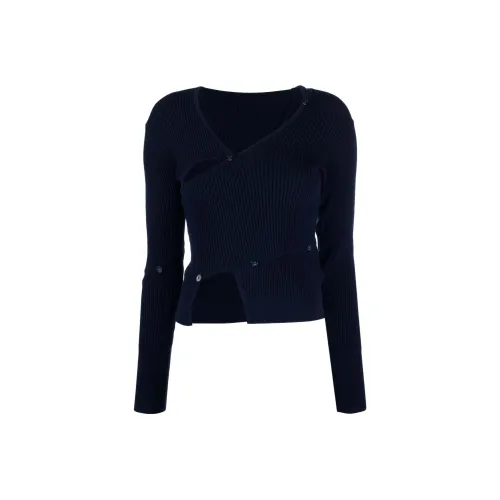 Jacquemus Le Cardigan Tordu 'Navy'