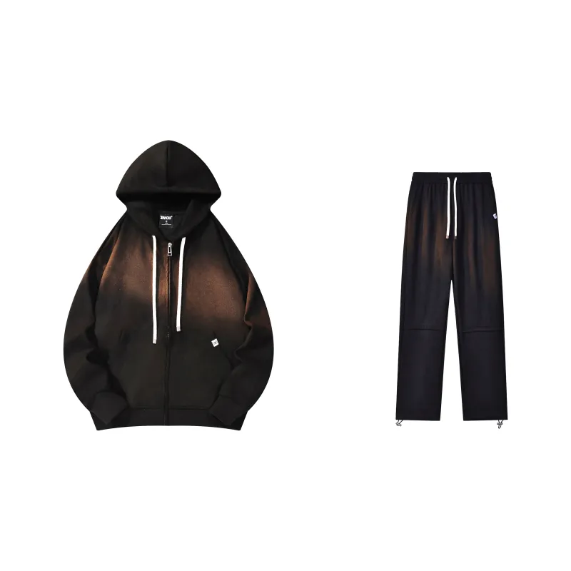 ZMOH Sweatshirt Sets Unisex-4