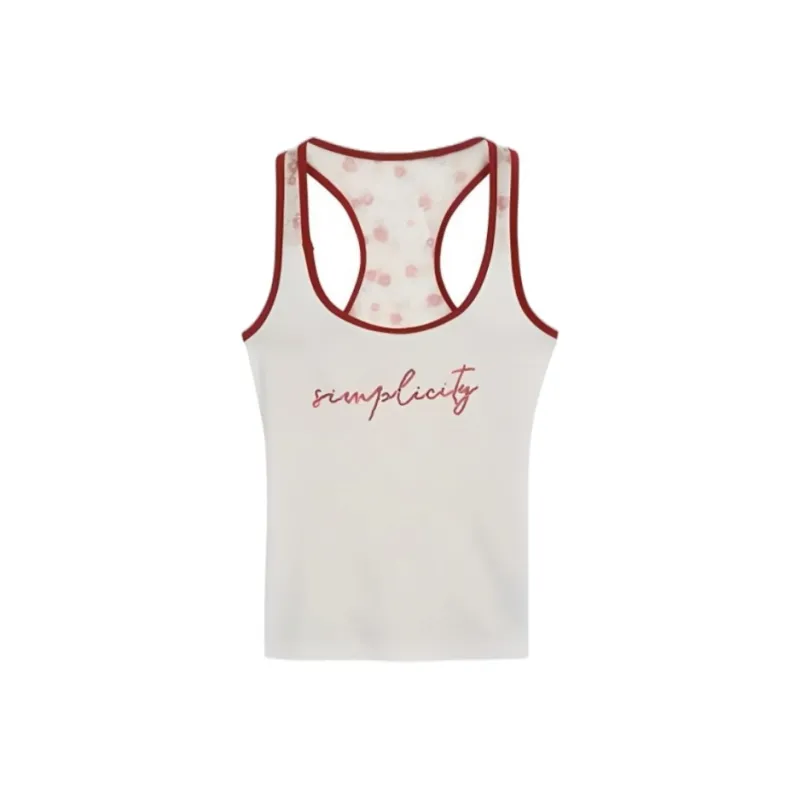 YGPRW Tank Tops Women's White-0