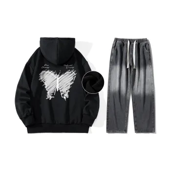 FREO3N Sweatshirt Sets Unisex
