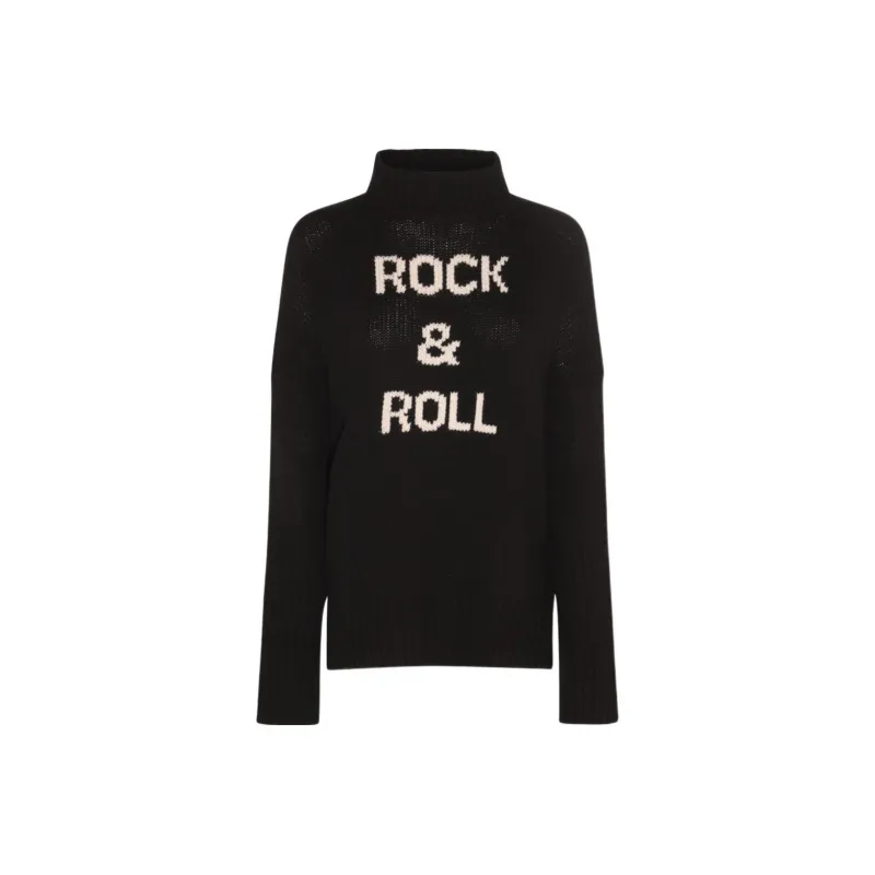 Zadig & Voltaire High Neck Knitted Jumper-0