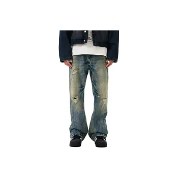 NVRFRGT Jeans Unisex Blue