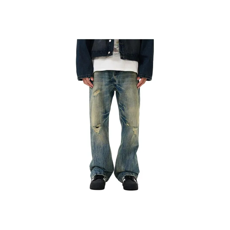 NVRFRGT Jeans Unisex Blue-0