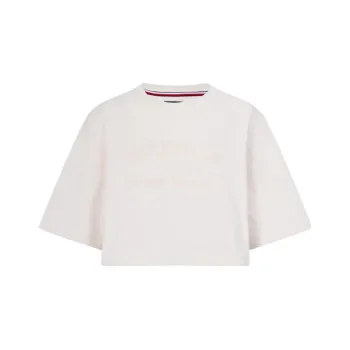 Tommy Hilfiger Crop Top Women's Ecru