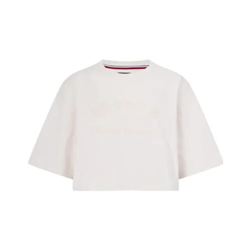Tommy Hilfiger Crop Top Women's Ecru