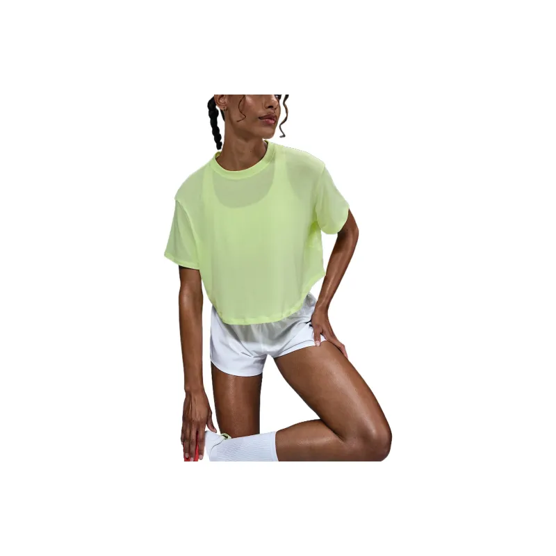 Nike Dri Fit Regular T Shirt Women's Green-0