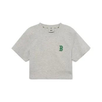 MLB Crop Tops Women's Gray