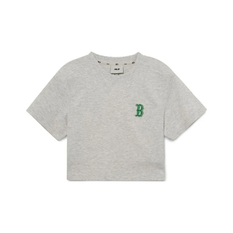 MLB Crop Tops Women's Gray-0