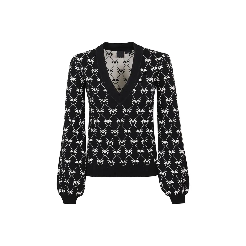 PINKO FW22 Sweater Women's Black-0