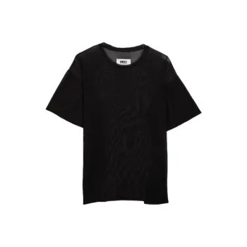 MM6 Maison Margiela T Shirts Women's Black