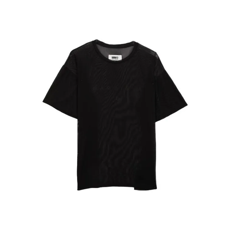 MM6 Maison Margiela T Shirts Women's Black-0