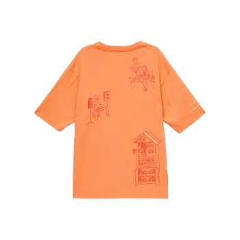 Nike Set in Sleeve T Shirt Women's Orange