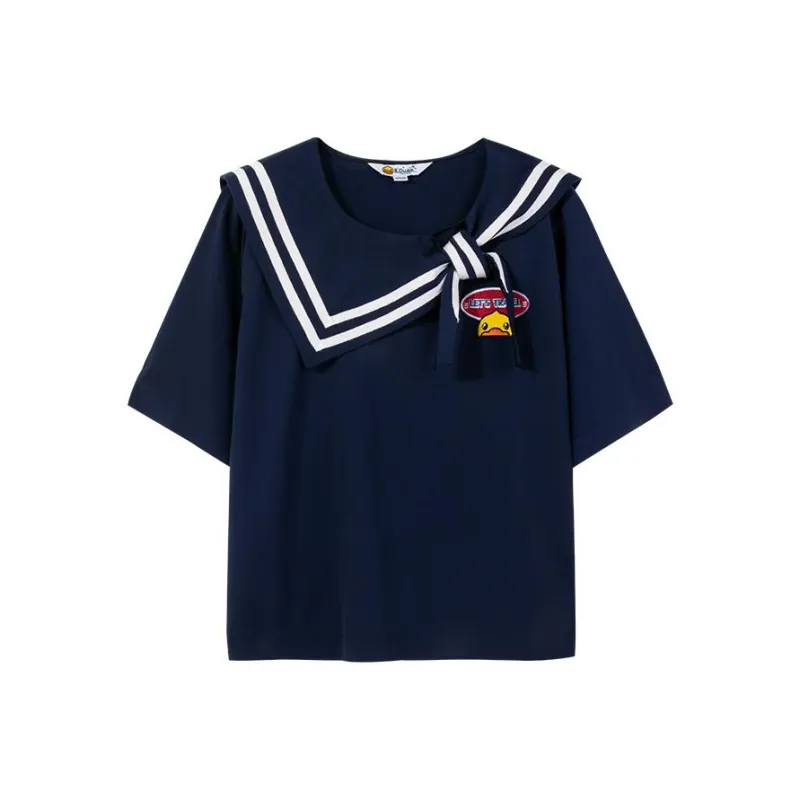 B.Duck T Shirt Women's Navy Blue-0