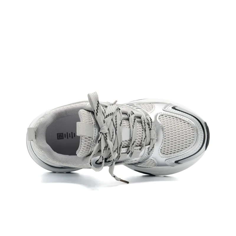 Circle Small Cushioning, Slip Resistant, Breathable, Supportive, Lightweight Low Top Chunky Sneakers Women's-4