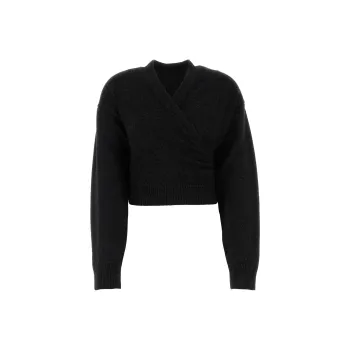 Balenciaga Cross Over Knit Sweater