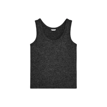 ZARA Tank Tops Women's Zebra Print Gray