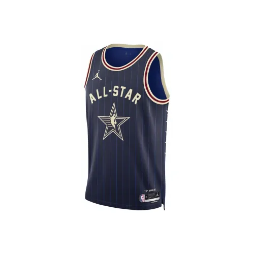 Jordan 2024 All Star Dri FIT NBA Swingman Jersey Basketball Jerseys Men's Dark Blue