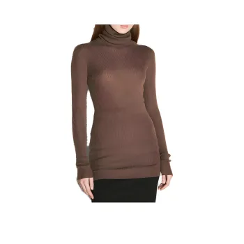 Rick Owens DRKSHDW Ribbed Tube Turtleneck Jumper