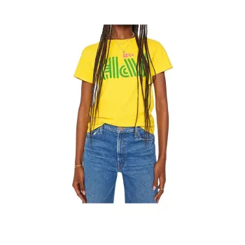 MOTHER FW23 T Shirt Women's Yellow