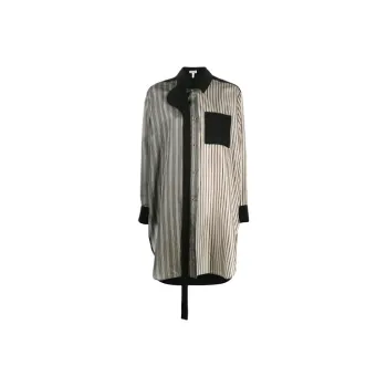 LOEWE Patchwork Striped Shirt