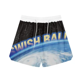 SWISH THE BALL IN Basketball Shorts Unisex