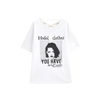Love To Serve Drop Shoulder Sleeve T Shirt Women's White