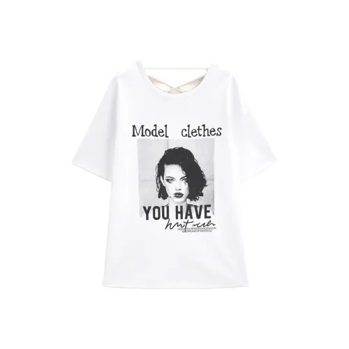 Love To Serve Drop Shoulder Sleeve T Shirt Women's White