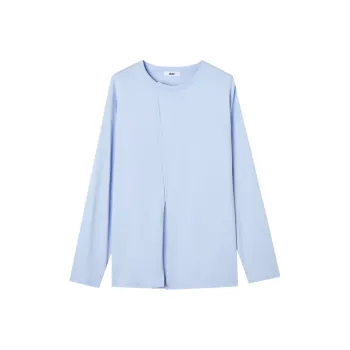 Demana Drop Shoulder Sleeve T-Shirt Women's Lake Blue