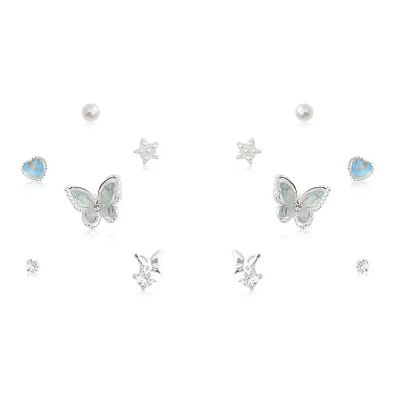 CANHUI Alloy Stud Earrings Women's-7