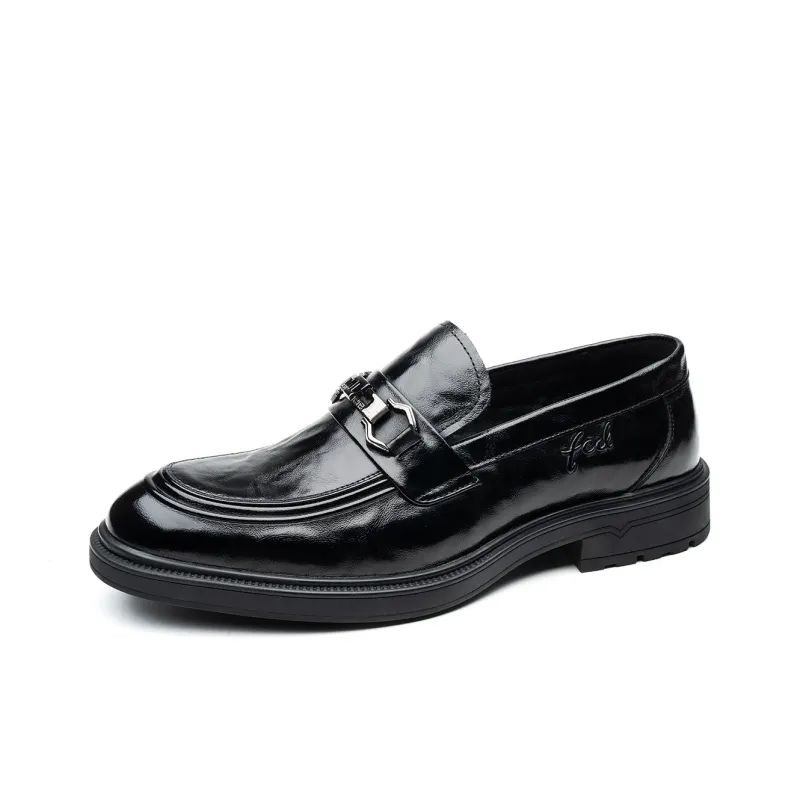 FED Men's Casual Shoes Men Low Top Black-1