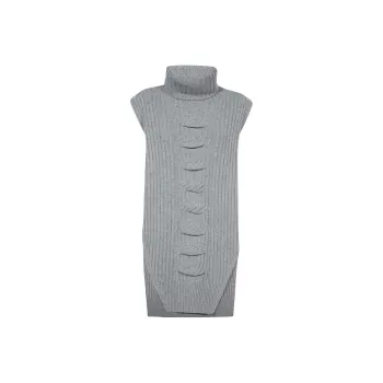 Stella McCartney Asymmetric Hem Knitted Sleeveless Top