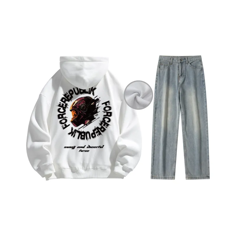 FORCEREPUBLIK Sweatshirt Sets Unisex-20