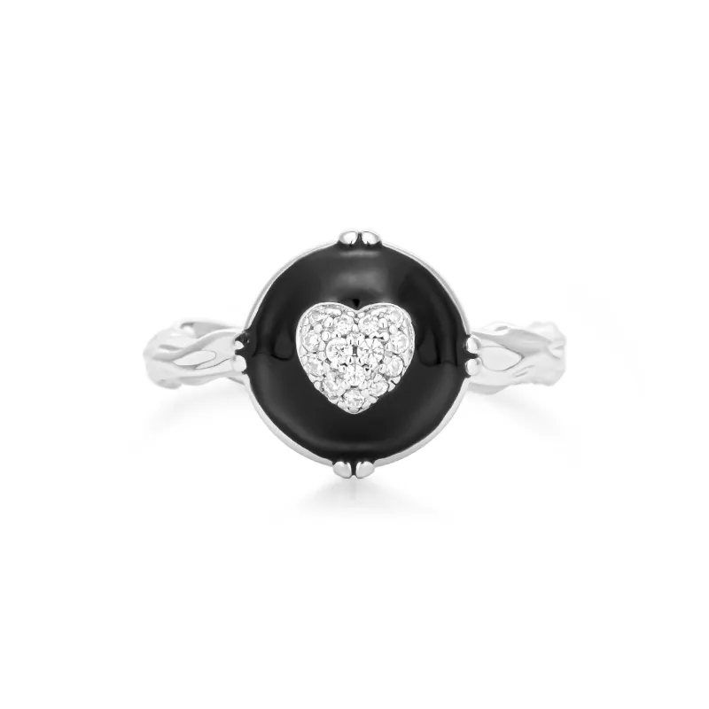 GEMOLA Synthetic Cubic Zirconia Rings Women's-1