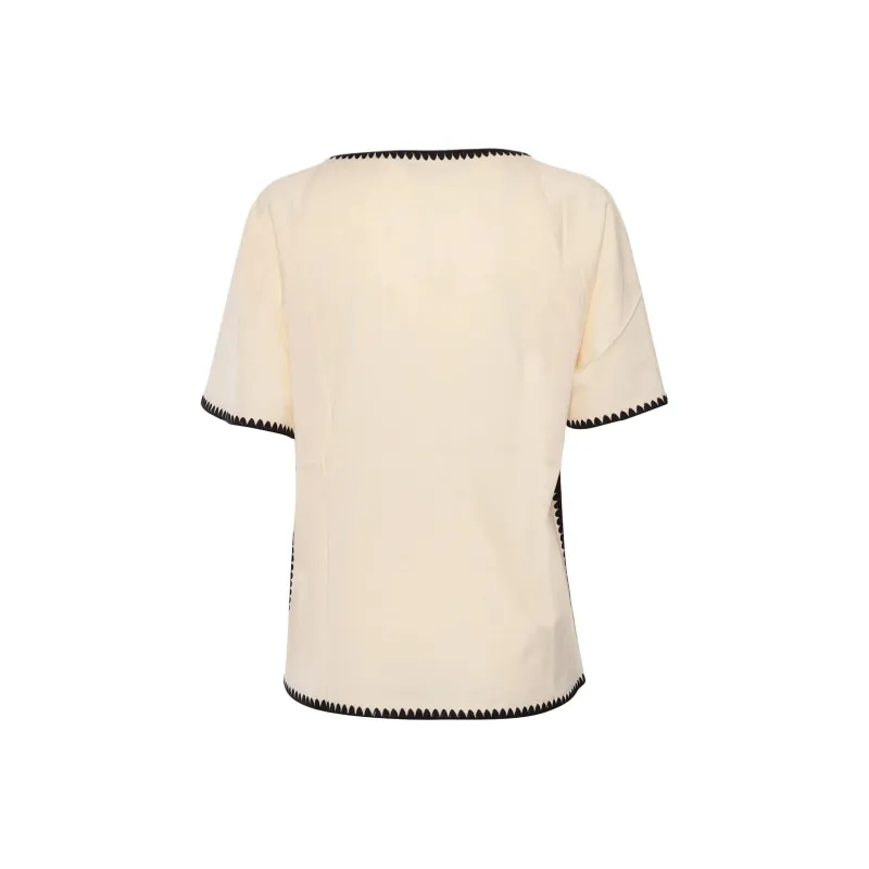 WEEKEND MaxMara Square neck Short sleeve Top-1