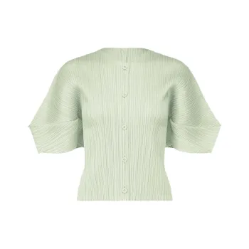 PLEATS PLEASE ISSEY MIYAKE T Shirt Women's Ice White