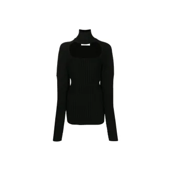 AMBUSH Ribbed Turtleneck Sweater Black
