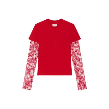 Givenchy SS24 T Shirt Women's Red