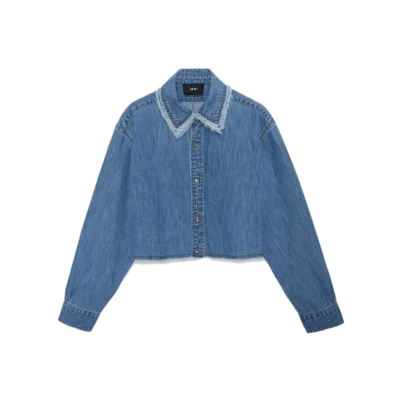 IMMI SS24 Crop Top Women's Blue-0