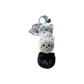 Gray White Black-Stacking Fun Bracelet
