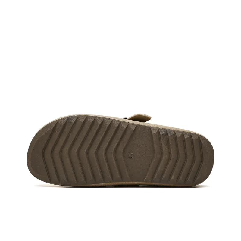 AAA SINCE 1955 Rubber Sole Abrasion Resistant Slip Resistant Closed Toe Slippers Women's-6