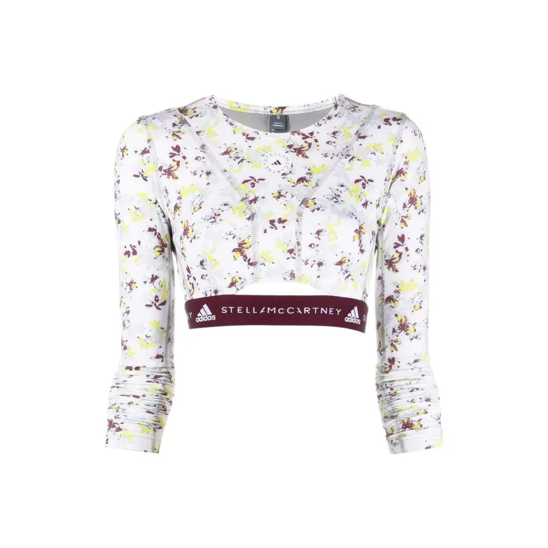 Adidas Crop Tops Women's White-0