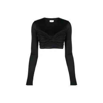 ISABEL MARANT Crop Tops Women's Black