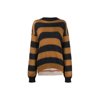 MARNI FW21 Fitted Sweater Women's Brown