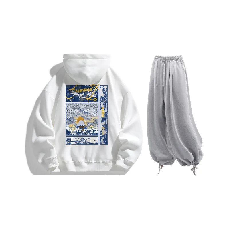 Airwalk Sweatshirt Sets Unisex-17