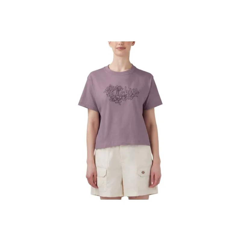 Dickies T-Shirt Women's Light Purple-0